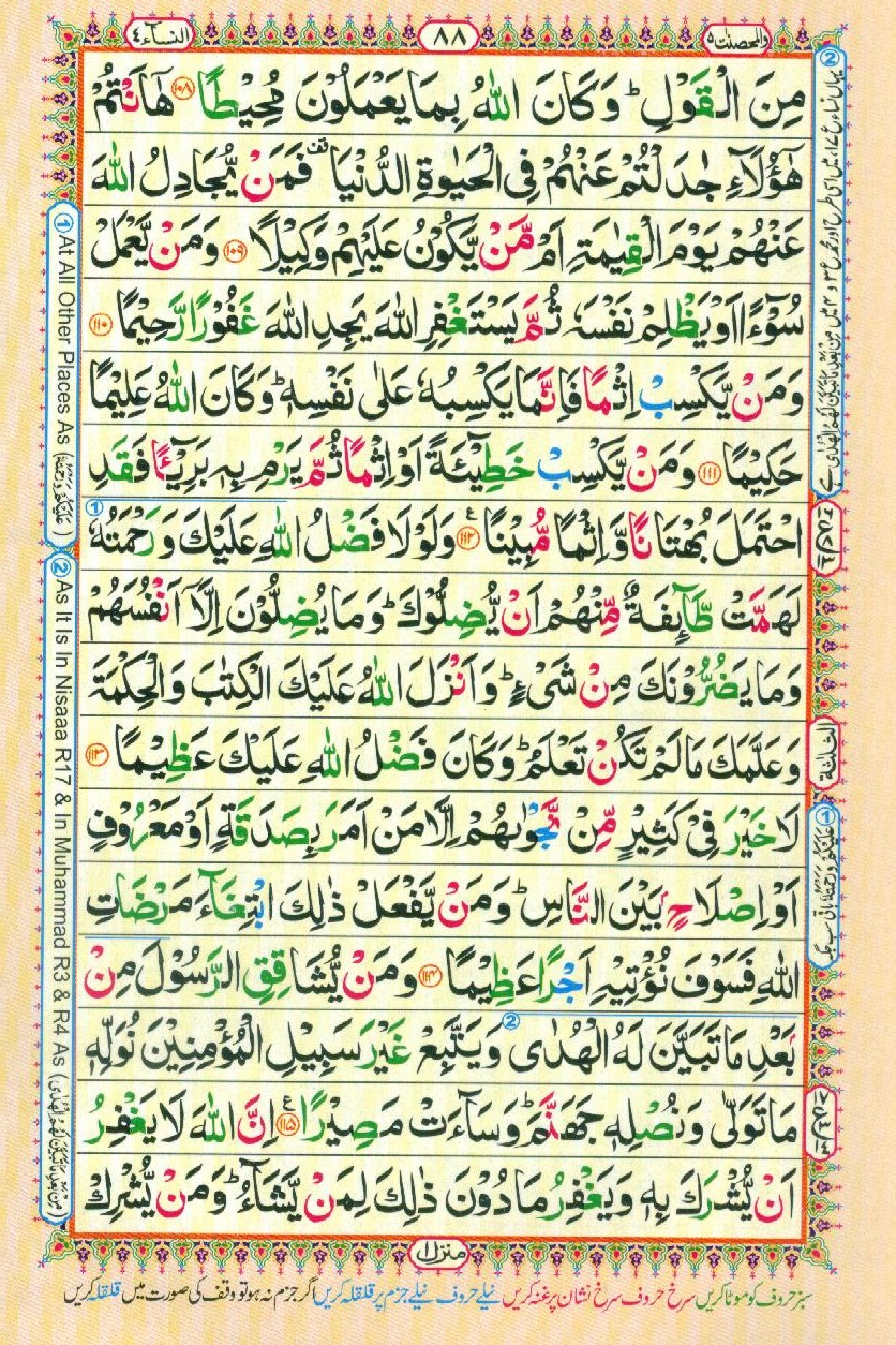 Para 5 - Walmuhsanat