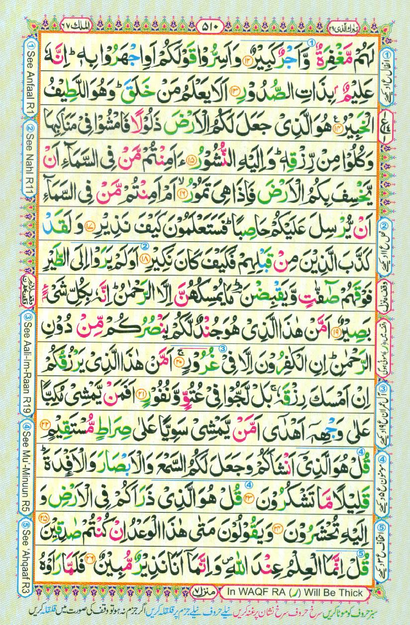 Listen and Download full Surah Mulk pdf file
